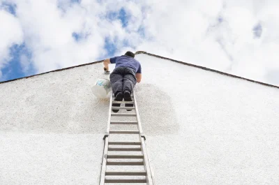 Peinture extérieure à Erbrée — façades et ravalement